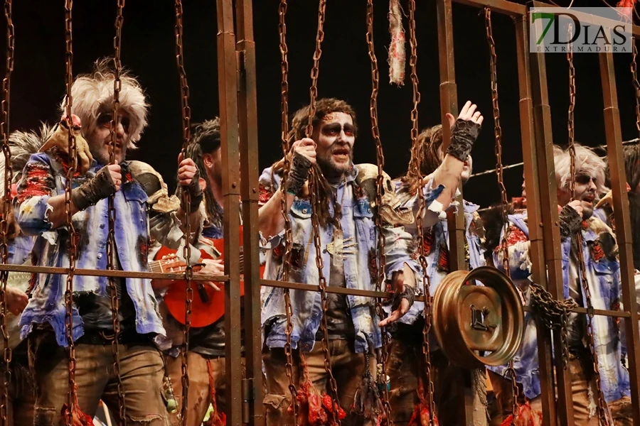 Actuación y entrevista de la murga Marwan Chilliqui en preliminares del COMBA 2026