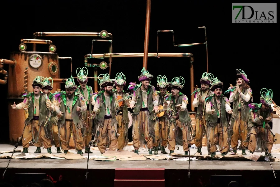 Actuación y entrevista de la murga Se Mace Tarde en preliminares del COMBA 2026