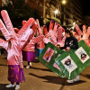 Imágenes de Artefactos y Grupos de Animación en el Gran Desfile del Carnaval de Badajoz 2026
