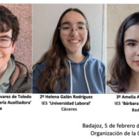 Estos son los estudiantes que representarán a Extremadura en la Olimpiada nacional de Biología