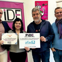 PIDE entrega su subvención sindical a AFAD