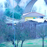 El viento arranca parte del techo de un conocido bar de Badajoz
