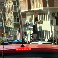 Pelea en plena autopista por una discusión de tráfico en Badajoz