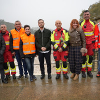 Raquel del Puerto visita los municipios afectados por el temporal para evaluar los daños