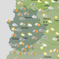 La lluvia no da tregua a Extremadura: así será el tiempo esta semana