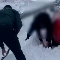 La Guardia Civil rescata a una familia atrapada en Extremadura