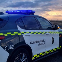 Herido un motorista tras un accidente en la EX-392