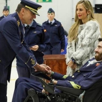Muere Jesús Salom, sargento de la base aérea de Talavera y enfermo de ELA