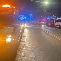 Incendio en plena noche en la avenida del Perú de Badajoz