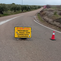 Situación actual de las carreteras afectadas por el temporal en la provincia de Cáceres