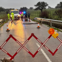La Junta actúa en carreteras afectadas por las borrascas: más de 2 M€ en obras de emergencia