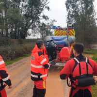Una pareja queda atrapada en un cortijo cercano a Novelda del Guadiana