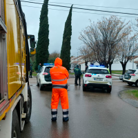 Balboa en alerta ante la posible evacuación de la pedanía tras el aumento del Guadiana