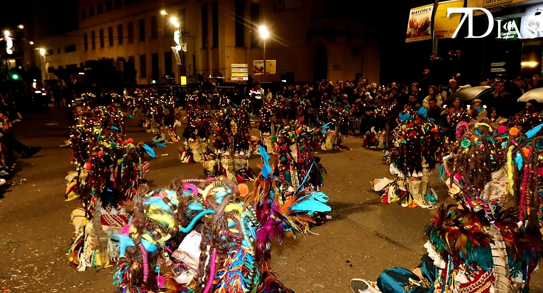 Los mejores primeros planos del Gran Desfile del Carnaval de Badajoz 2026