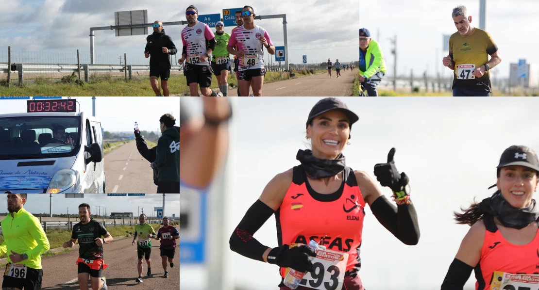 Imágenes de la Media Maratón Elvas-Badajoz
