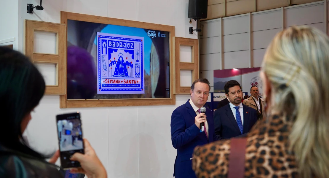 Badajoz refuerza su reclamo turístico en Portugal con la Semana Santa como protagonista