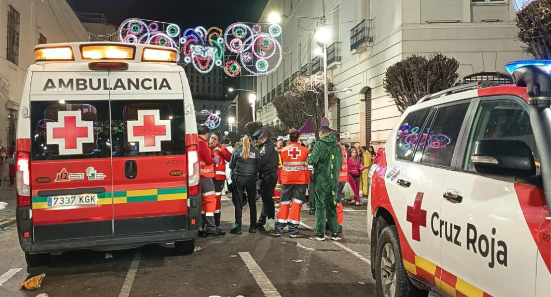 Un joven de 19 años resulta herido en una reyerta la noche de Carnaval en Badajoz