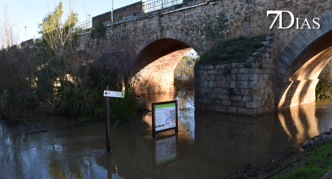 Así continúa el cauce del río Guadiana tras el paso de las borrascas