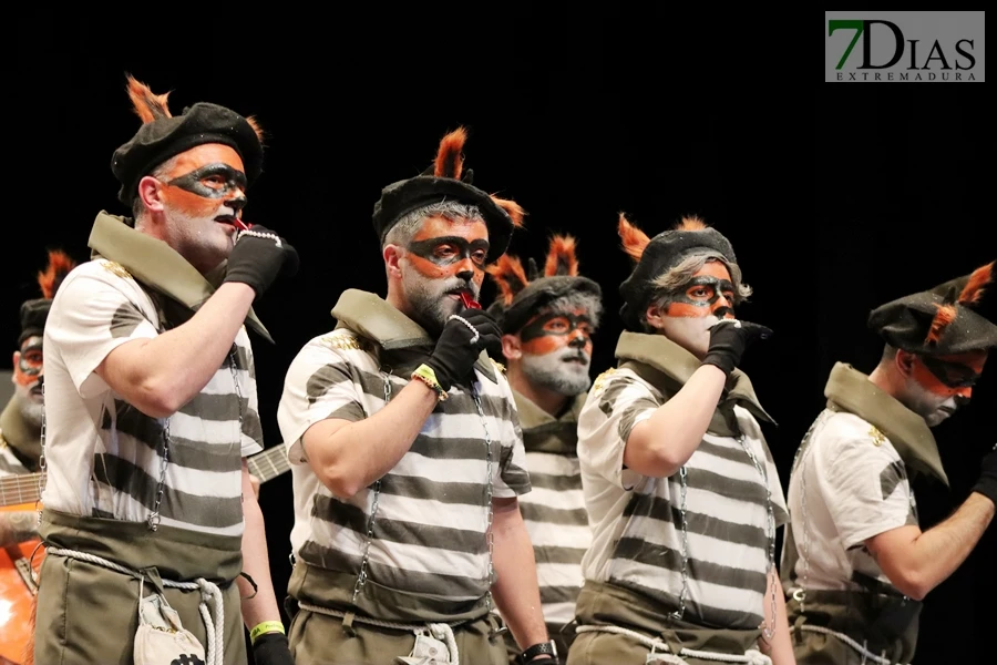 Actuación y entrevista de la Murga de Calamonte en preliminares del COMBA 2026