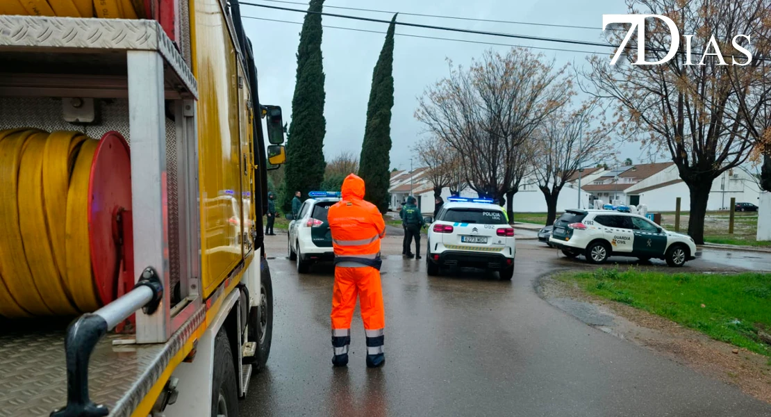 Balboa en alerta ante la posible evacuación de la pedanía tras el aumento del Guadiana