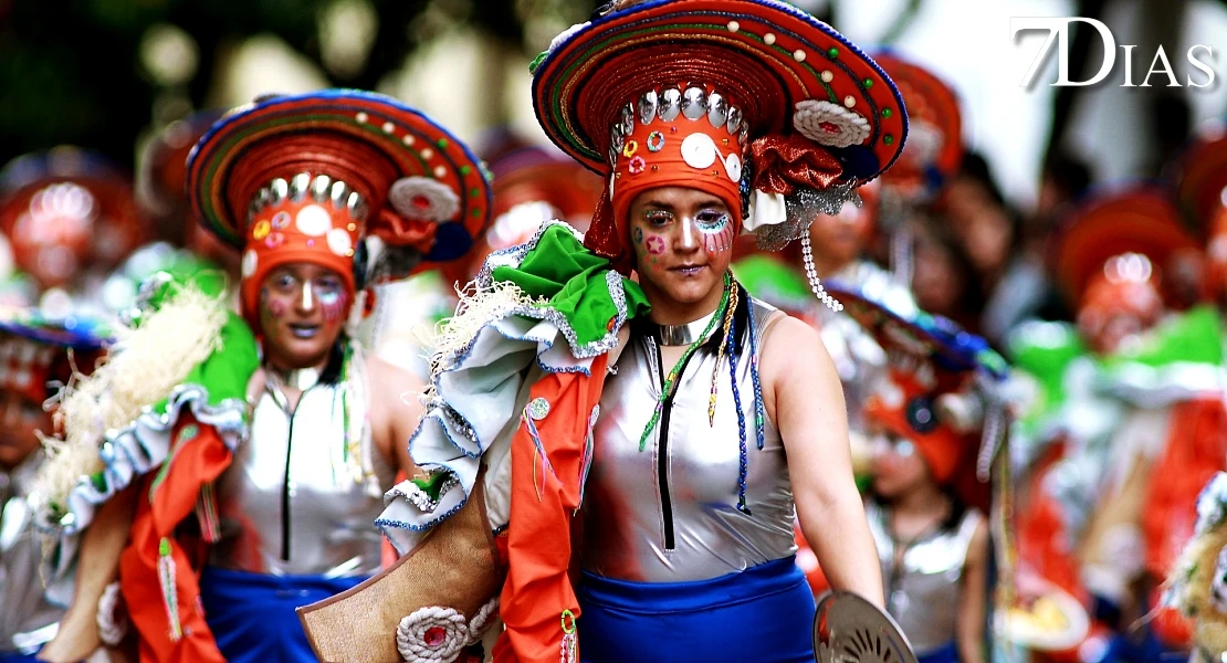 Los mejores primeros planos del Gran Desfile del Carnaval de Badajoz 2026