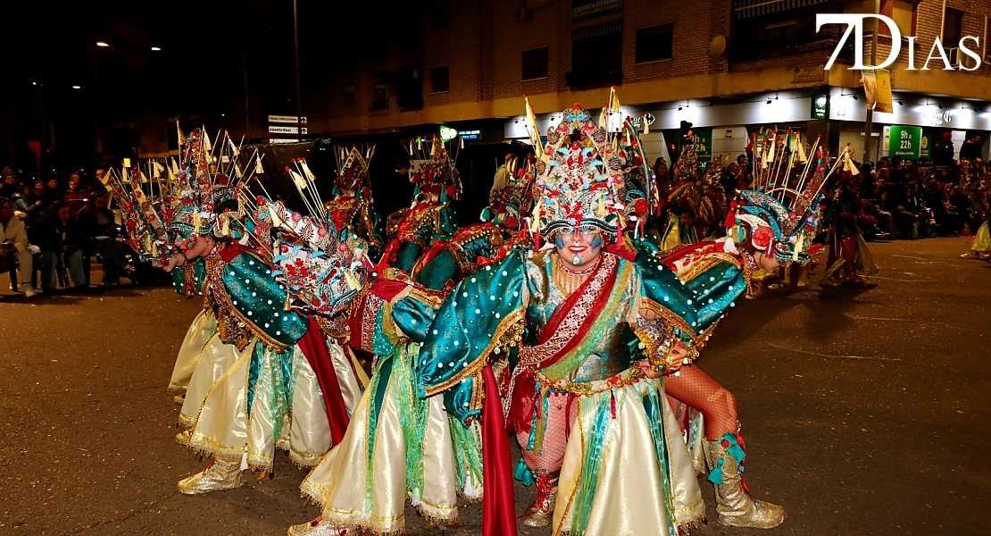 Los mejores primeros planos del Gran Desfile del Carnaval de Badajoz 2026