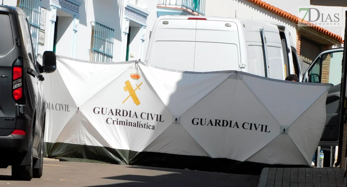 Hallan restos óseos en el registro de una propiedad en Hornachos