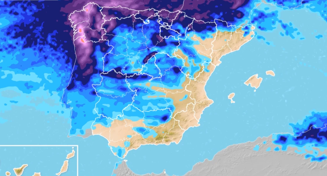 Una nueva DANA sacudirá la Península con frío y lluvias intensas