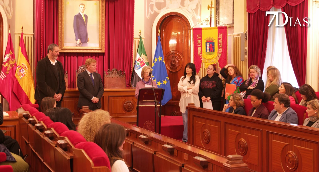 Así ha sido el acto institucional del Ayuntamiento de Badajoz con motivo del 8M