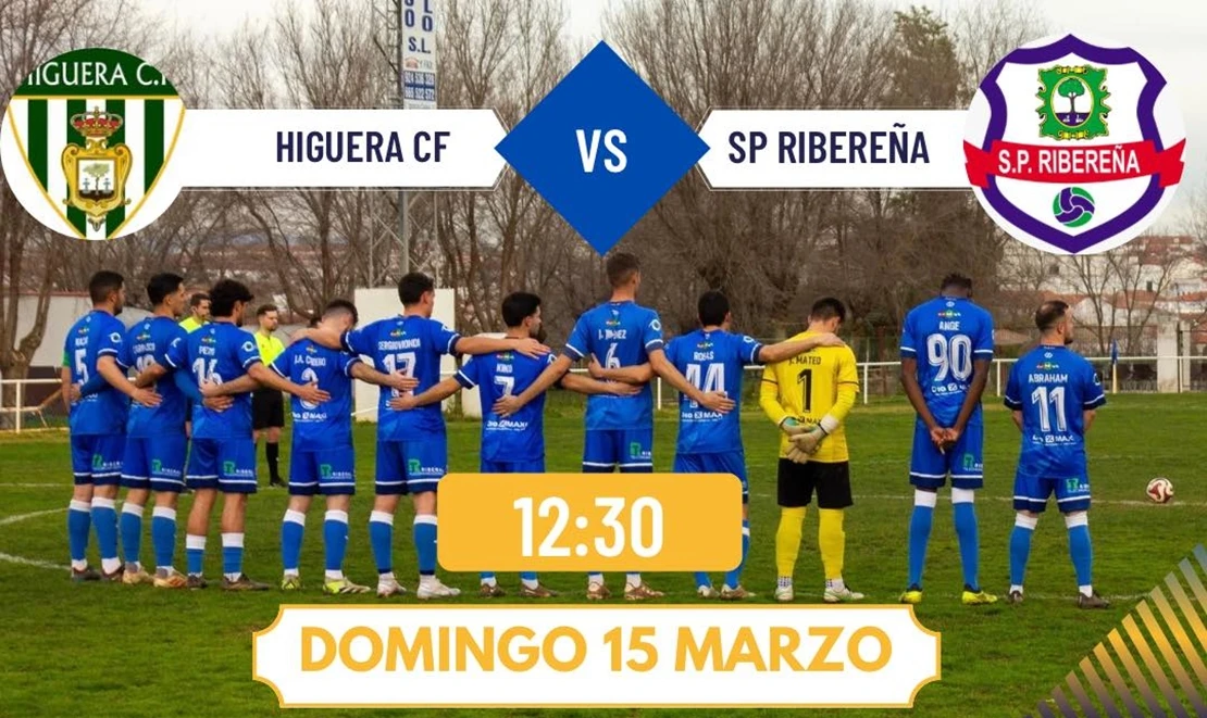 La SP Ribereña afronta en Higuera un partido clave para defender su liderato