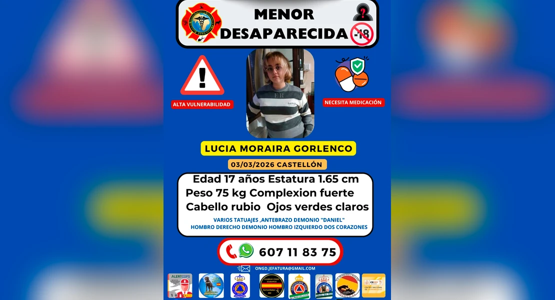 Alerta nacional para encontrar esta menor desaparecida: la familia está preocupada
