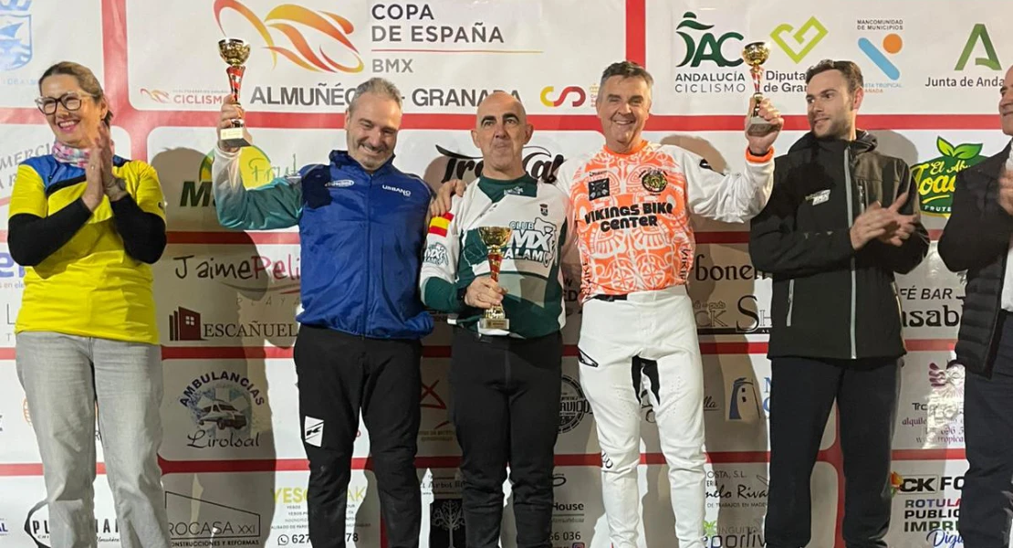 El Club BMX Badajoz destaca en la Copa de España con varios podios