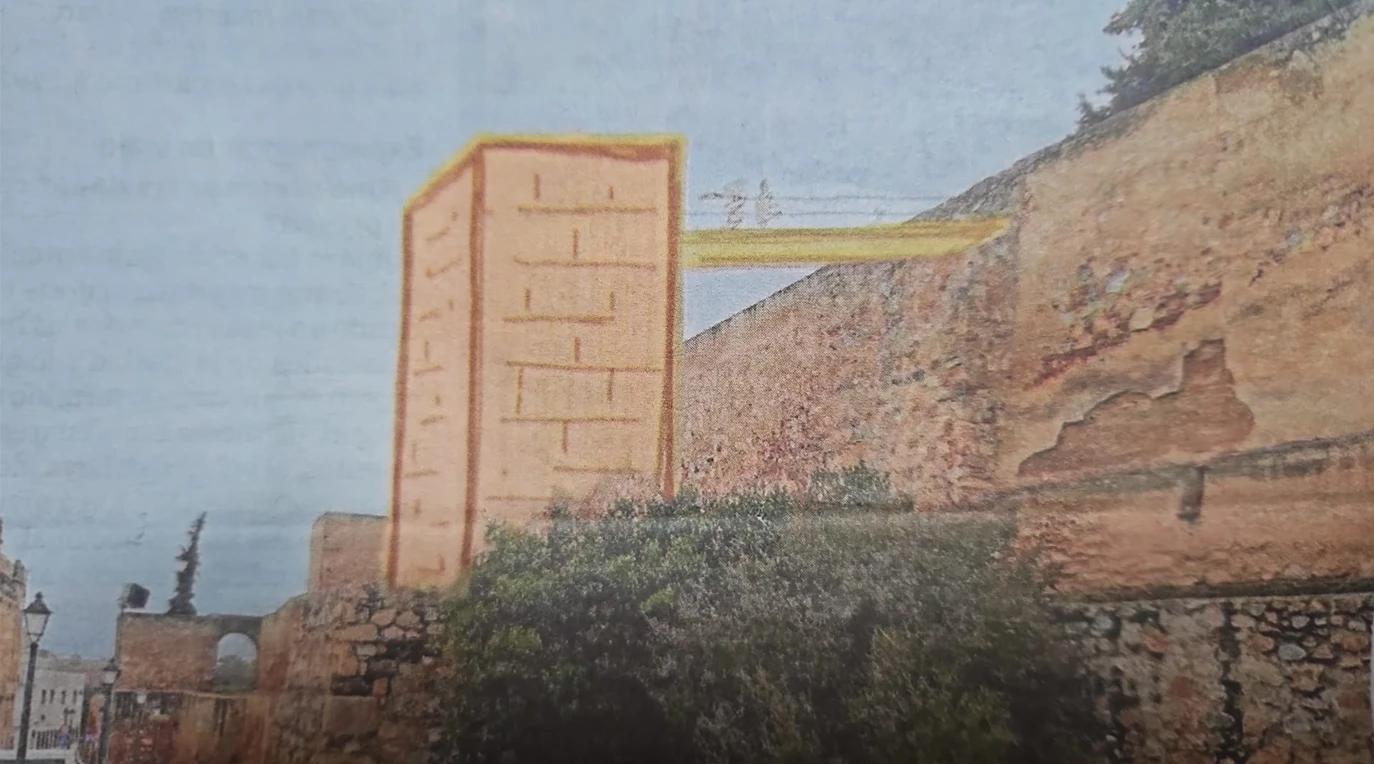 Se oponen a la construcción de un ascensor en la Alcazaba de Badajoz
