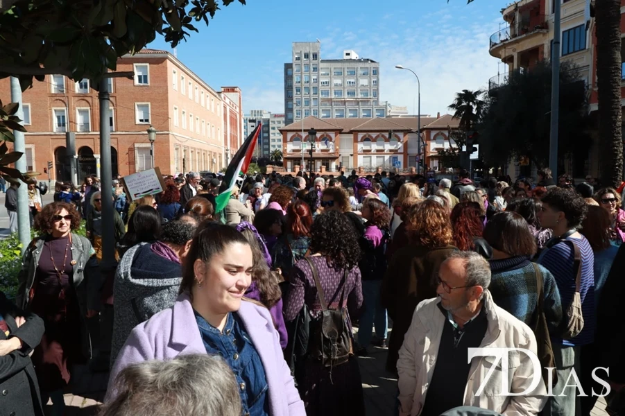 Marcha del 8M en Badajoz en imágenes