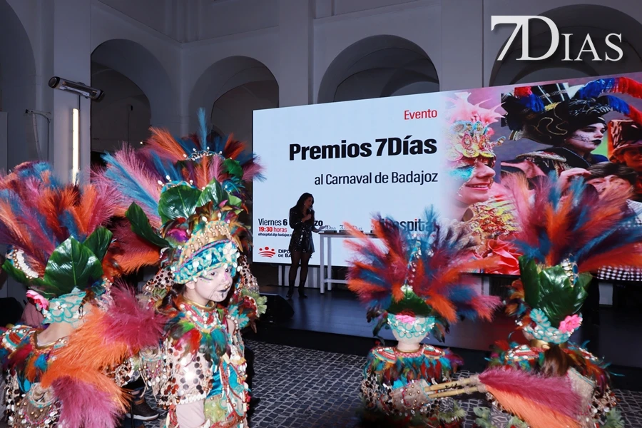 Así fue la entrega de premios 7Días al Carnaval de Badajoz en imágenes