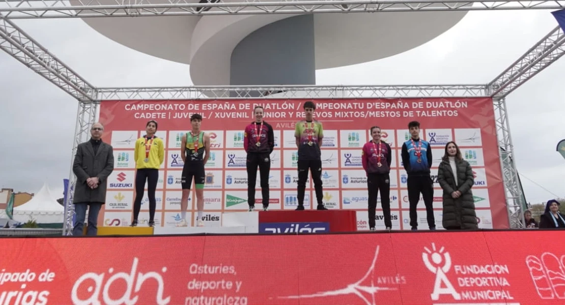 Extremadura brilla en Avilés con el oro de María Romero