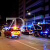 Un grave incendio obliga a desalojar un edificio en Badajoz y fallece un perro
