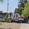Imágenes del rescate en el río Guadiana la tarde del domingo