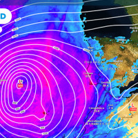 Advierten de la llegada de una borrasca con lluvias fuertes, tormentas y nevadas