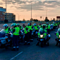 Un exigente entrenamiento de la Guardia Civil parte desde Mérida para recorrer cinco provincias