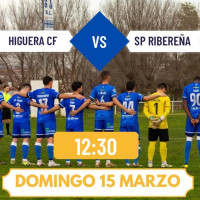 La SP Ribereña afronta en Higuera un partido clave para defender su liderato