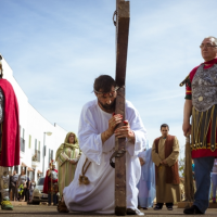 El Vía Crucis viviente de Cerro Reyes cambia de ubicación este año