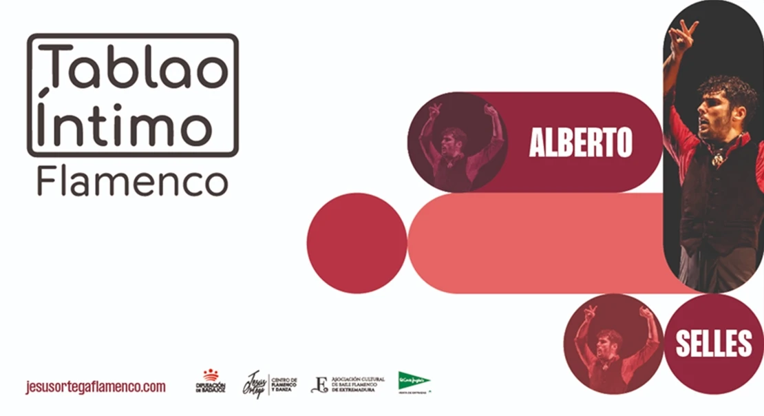 El joven bailaor Alberto Sellés debuta en Badajoz en el Tablao Íntimo Flamenco