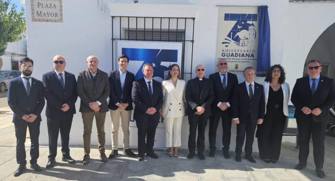 La Junta celebra el 75 aniversario de la fundación de Guadiana