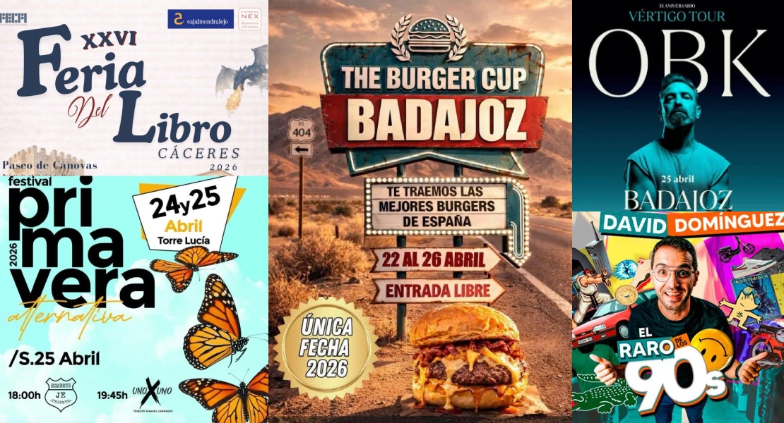 Llega otro fin de semana cargado de eventos en Extremadura: consulta nuestra guía de ocio