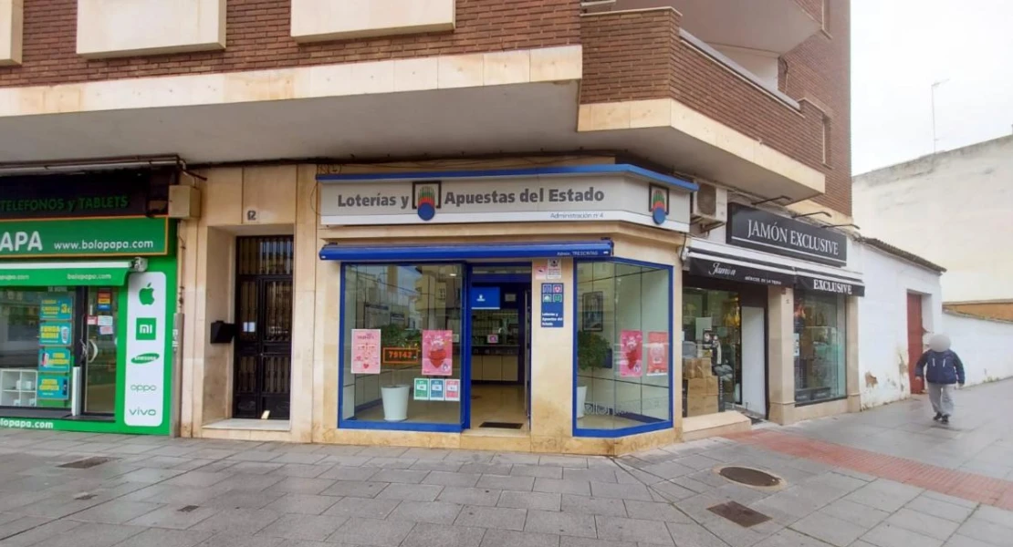 Cae un segundo premio de la Lotería Nacional en la provincia de Badajoz