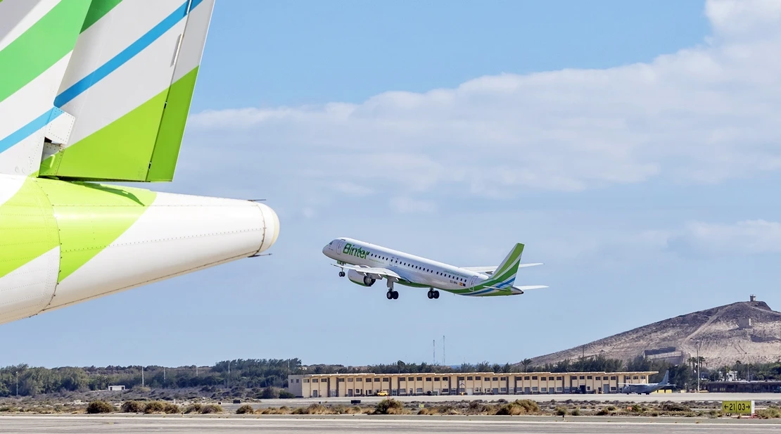 Binter lanza una promoción para volar entre Badajoz y Canarias