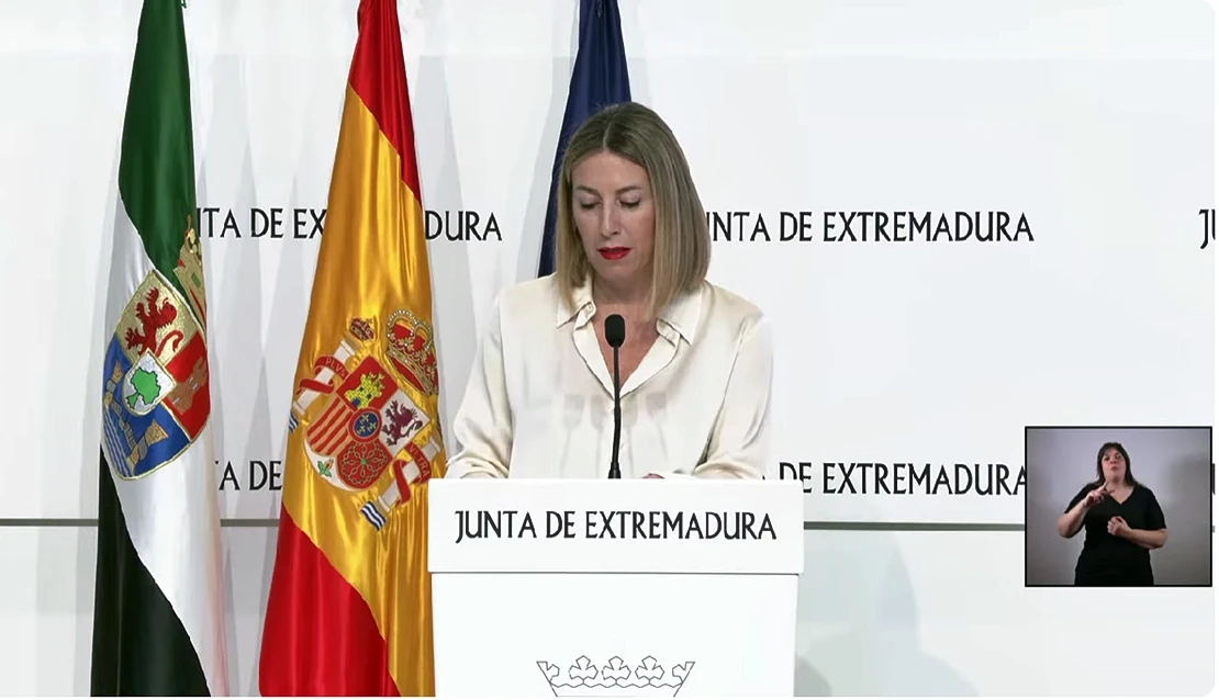 Guardiola eleva a 10 las consejerías de la Junta de Extremadura