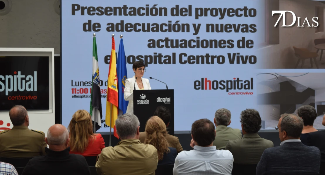 Así ha sido la presentación del nuevo proyecto en el Hospital Centro Vivo de Badajoz