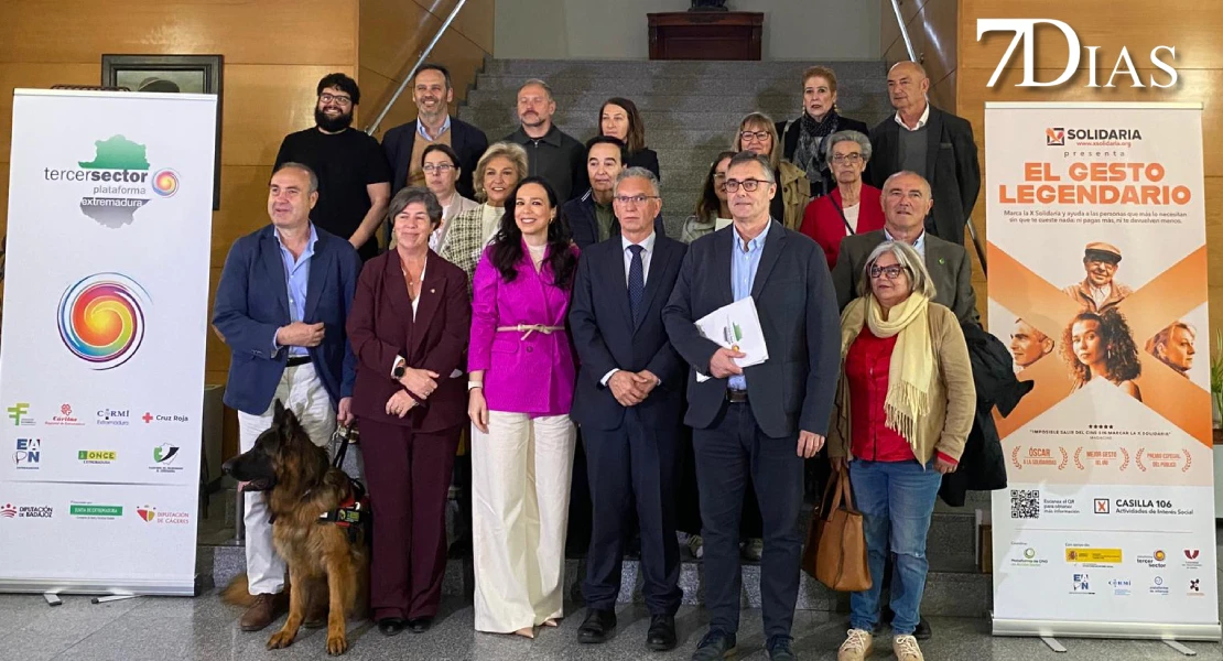 Extremadura llama a la solidaridad a través de esta campaña